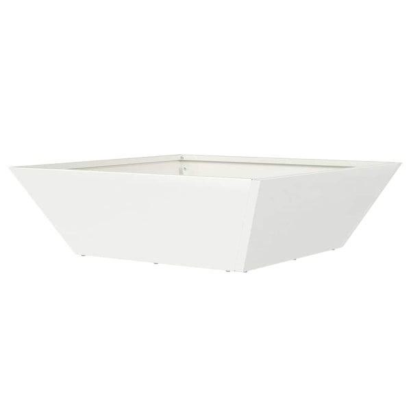 Puutarha ruukku 5 kpl valkoinen 50 x 50 x 15 cm