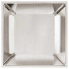 Puutarha ruukku 5 kpl Hopea 50 x 50 x 15 cm Ruostumaton teräs