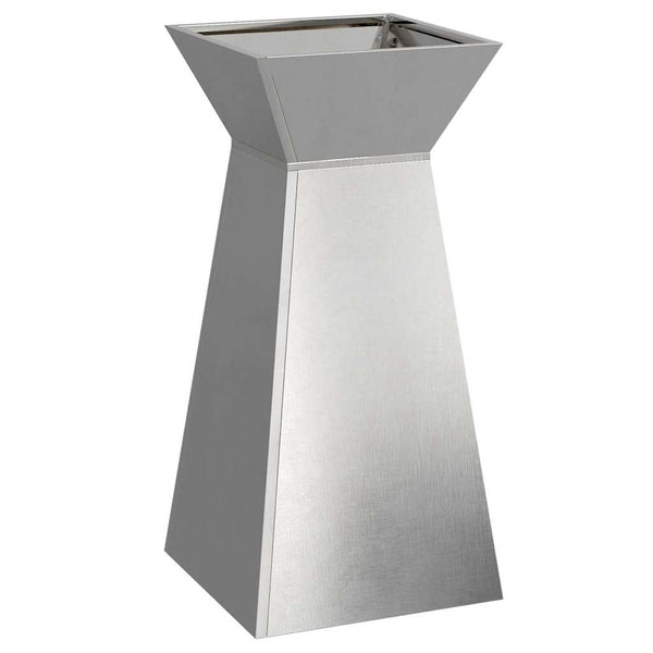 Sarakkeellinen ruukku 2 kpl Hopea 35 x 35 x 73 cm