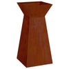 Sarakkeellinen ruukku 2 kpl Ruosteinen 35 x 35 x 73 cm