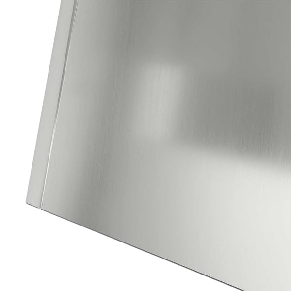 Sarakkeellinen ruukku 2 kpl Hopea 40 x 40 x 100 cm