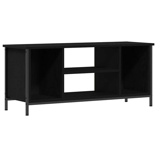 Musta tammi TV-kaappi. 102 x 35 x 45 cm, materiaali tekninen puu.