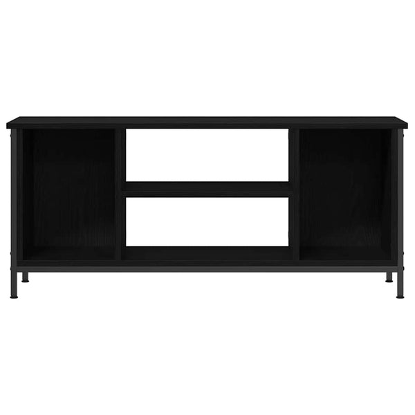 Musta tammi TV-kaappi. 102 x 35 x 45 cm, materiaali tekninen puu.