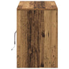TV-kaappi LED-nauhavalot Ruskea 100 cm x 34 cm x 50 cm Tekninen puu
