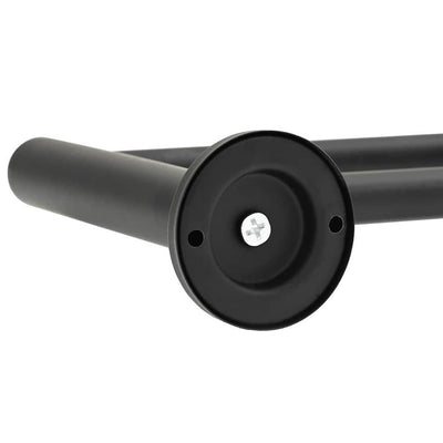 Musta pyyheteline Dida 61x14.5x5cm (ruostumaton teräs)