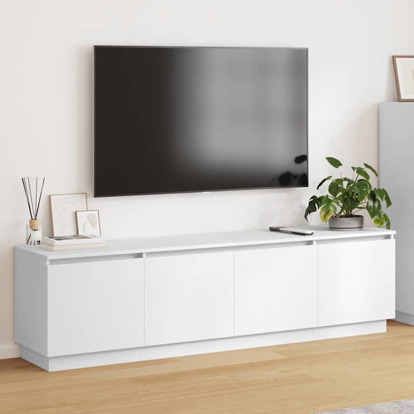 TV-kaappi 180 x 38 x 49 cm Valkoinen Tekninen puu