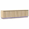 LED-televisiotaso Sonoma tammi 180 x 38 x 49 cm Tekninen puu