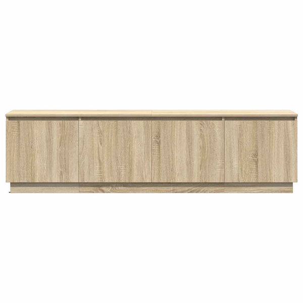 LED-televisiotaso Sonoma tammi 180 x 38 x 49 cm Tekninen puu