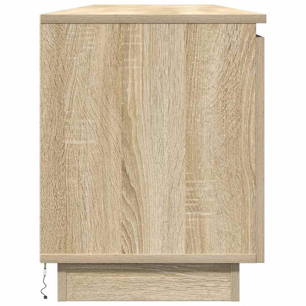 LED-televisiotaso Sonoma tammi 180 x 38 x 49 cm Tekninen puu
