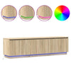 LED-televisiotaso Sonoma tammi 180 x 38 x 49 cm Tekninen puu