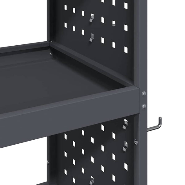Työkalukärry Antrasiitti 75 x 35 x 73 cm Kylmävalssattu teräs