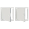 Access Panel 2 kpl Valkoinen 23 x 23 x 3 cm Teräs
