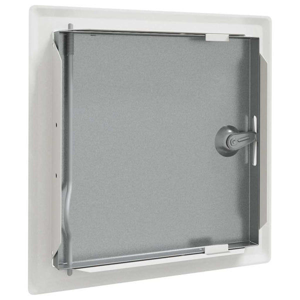 Access Panel 2 kpl Valkoinen 23 x 23 x 3 cm Teräs