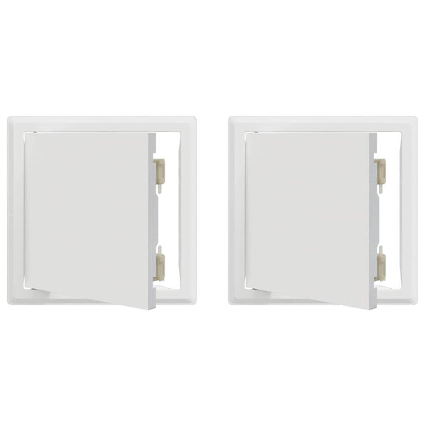 Access Panel 2 kpl Valkoinen 23 x 23 x 3 cm Teräs