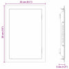 Access Panel Valkoinen 33 x 23 x 3 cm Teräs