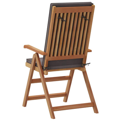 Ruskea puutarhan tuoli Angelin 57x71.5x104cm (6 pcs, tiikki)
