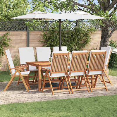 Ruskea puutarhan tuoli Fabiut 57x71.5x104cm (8 pcs, tiikki)