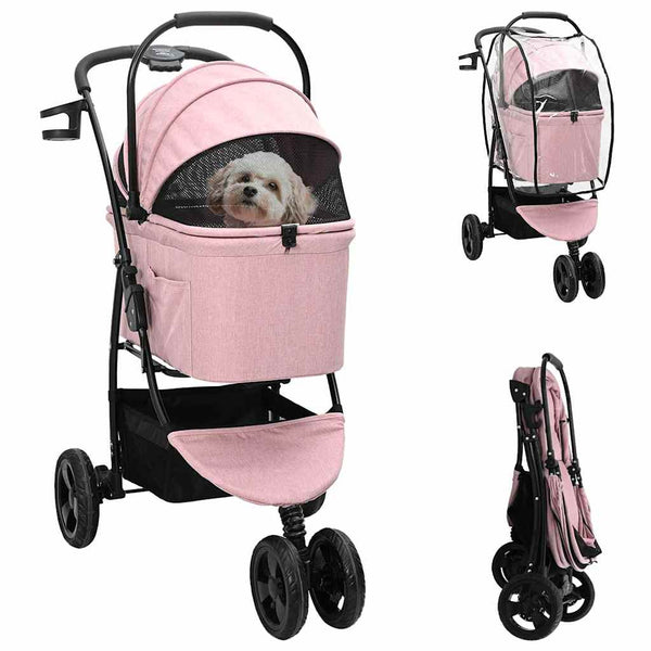 Käytävä lemmikkiratkaisu Pinkki 78 x 54 x 101 cm Polyesteri