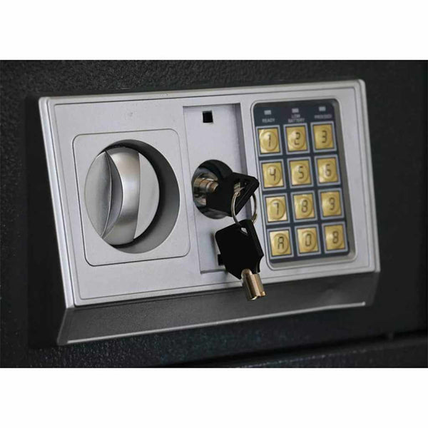 Digitaalinen suoja lukkoon Tummanharmaa 31 x 20 x 20 cm Teräs