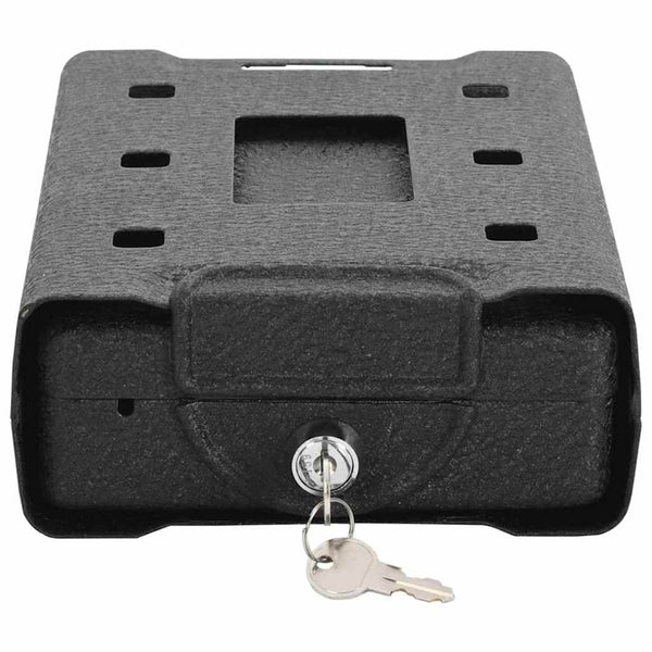 Autoturvalaatikko lukkoon Musta 22 x 16 x 7 cm Teräs