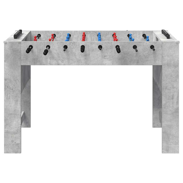 Pöytäfutispöytä Betoni Harmaa 125 x 60,5 x 80 cm Tekninen puu