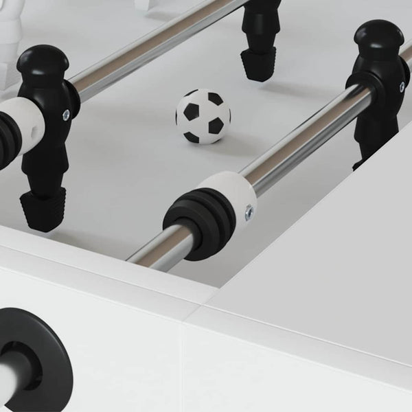 Pöytäfutispuskimet 16 kpl Musta 3 x 3 x 2 cm TPE