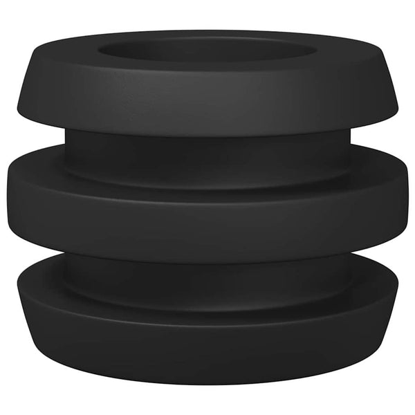 Pöytäfutispuskimet 16 kpl Musta 3 x 3 x 2 cm TPE