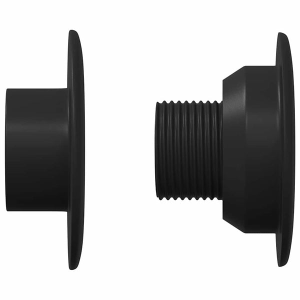 Pöytäjalkapallon laakerit 10 kpl Musta 5 x 5 x 2,8 cm PP