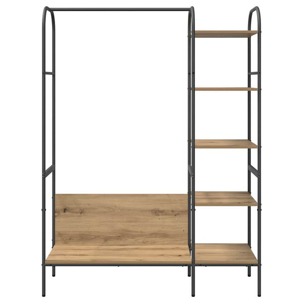 Vaateväline Beige 120 x 44 x 160 cm Tekninen puu