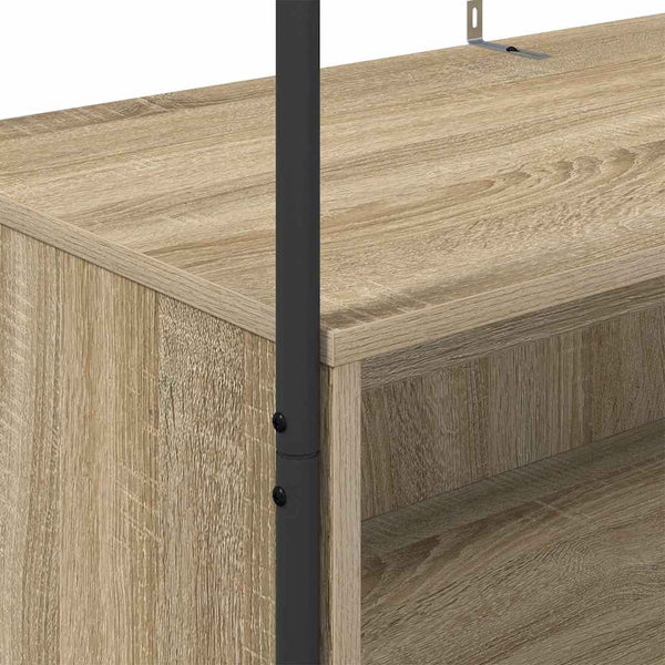 Vaateväline Ruskea tammi 100 x 44 x 160 cm Tekninen puu