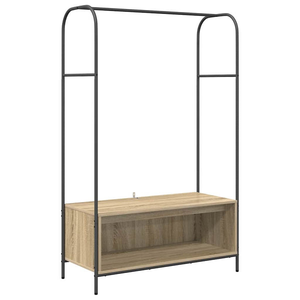 Vaateväline Ruskea tammi 100 x 44 x 160 cm Tekninen puu