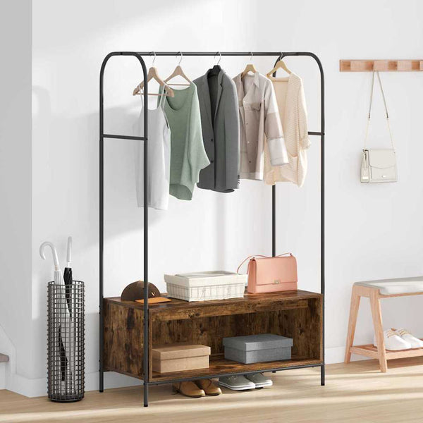 Vaateväline Ruskea tammi 100 x 44 x 160 cm Tekninen puu