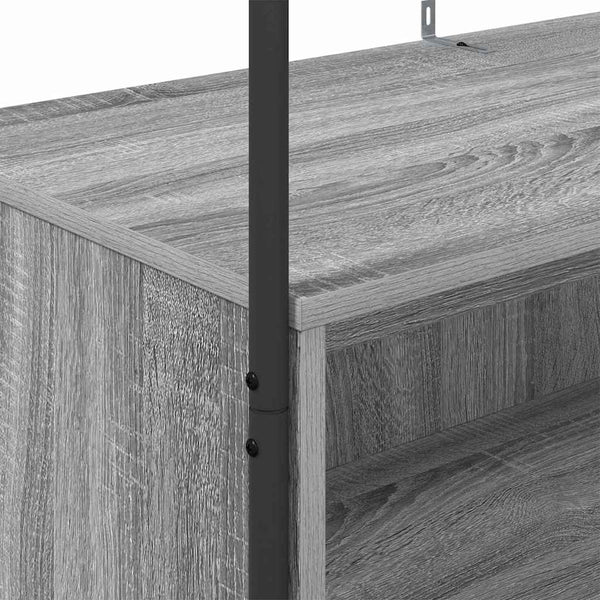 Vaateväline Harmaa 100 x 44 x 160 cm Tekninen puu