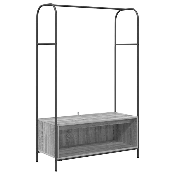 Vaateväline Harmaa 100 x 44 x 160 cm Tekninen puu