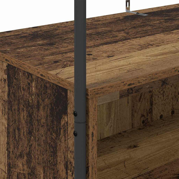 Vaateväline Ruskea tammi 100 x 44 x 160 cm Tekninen puu