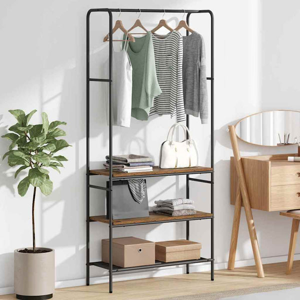 Vaateväline Vanha puu 77 x 30 x 171 cm Tekninen puu