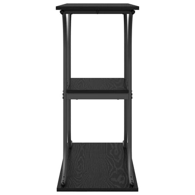 Musta tammi konsolipöytä Kwon 101x35x80.5cm (puinen)