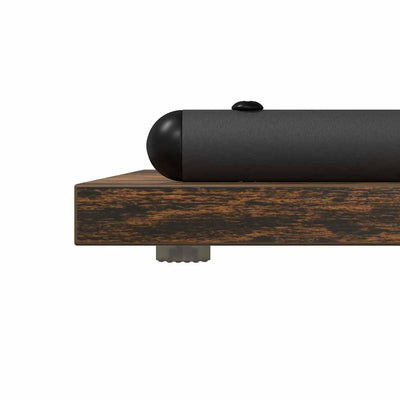 Savutammi konsolipöytä hyllyllä Doichita 101x35x80.5cm (puinen)