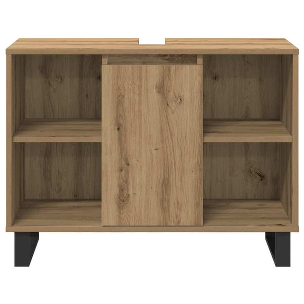 Kylpyhuonekalustesetti 3 kpl Ruskea 30 x 30 x 180 cm