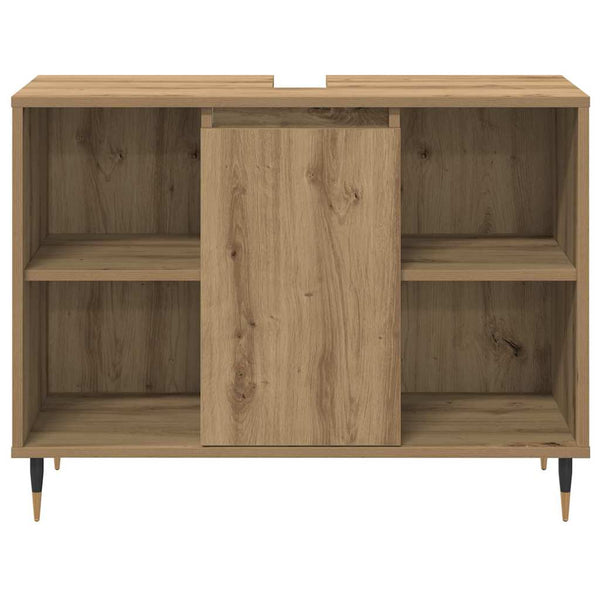 Kylpyhuonekalustesetti 3 kpl Artisan tammi 30 x 30 x 180 cm