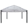 Gazebo-kannen vaihto 300 x 300 x 26 cm Läpinäkyvä
