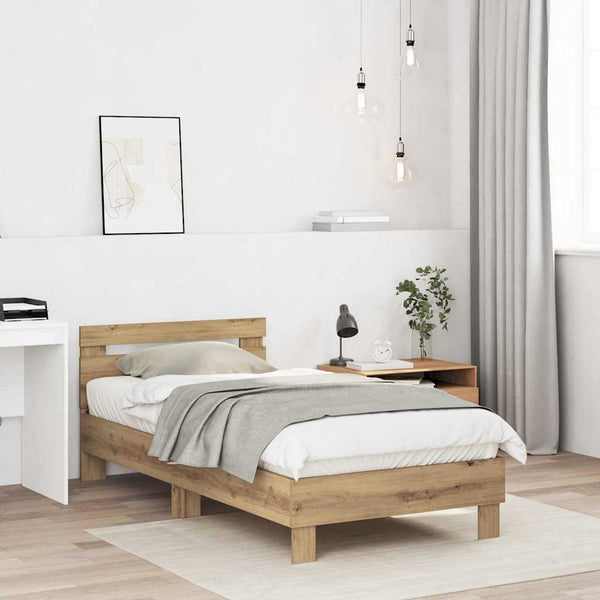 Sängyn runko Artisan tammi 193 x 95 x 88 cm Tekninen puu