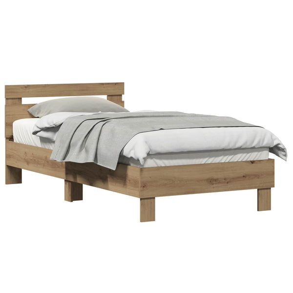 Sängyn runko Artisan tammi 193 x 95 x 88 cm Tekninen puu