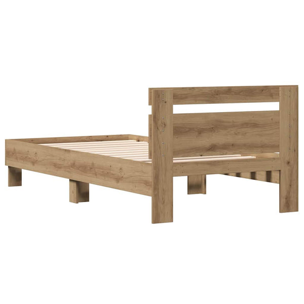 Sängyn runko Artisan tammi 193 x 95 x 88 cm Tekninen puu