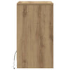 LED-yöpöytäkaappi 2 pcs artesaani tammi 38 x 34 x 61 cm