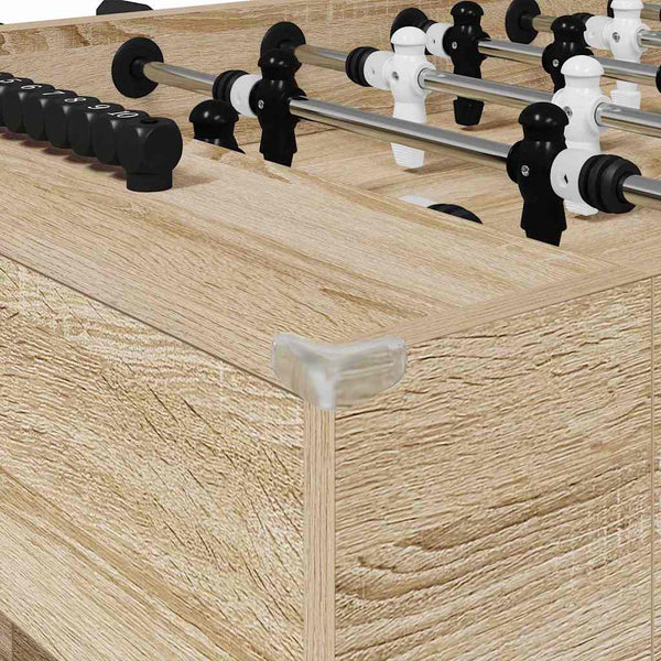 Futispöytä 2 pcs Sonoman tammi 146,5 x 74 x 85 cm Tekninen puu