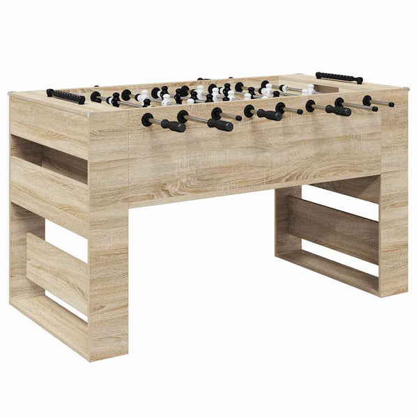 Futispöytä 2 pcs Sonoman tammi 146,5 x 74 x 85 cm Tekninen puu