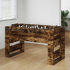 Futispöytä 2 pcs Savupähkinä 146,5 x 74 x 85 cm Tekninen puu