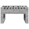 Futispöytä 2 pcs Harmaa Sonoma 146,5 x 74 x 85 cm Tekninen puu