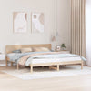 Sängyn runko päätyllä Luonnollinen 6FT Super King Size